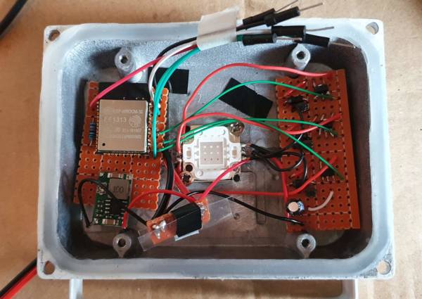 Fitting everything in the light case