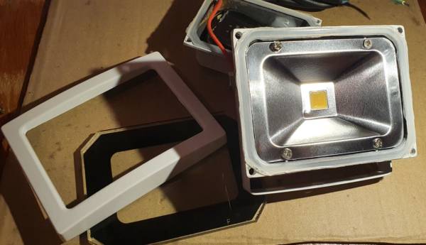 Frame unmounted