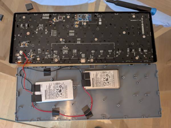 final result with two batteries