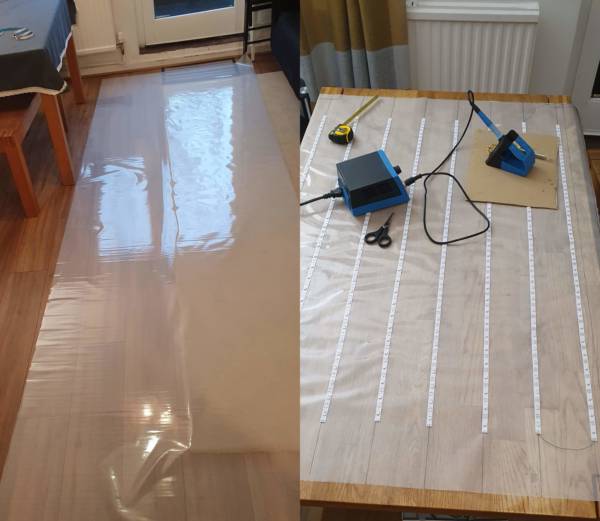 Assembling the LED Matrix